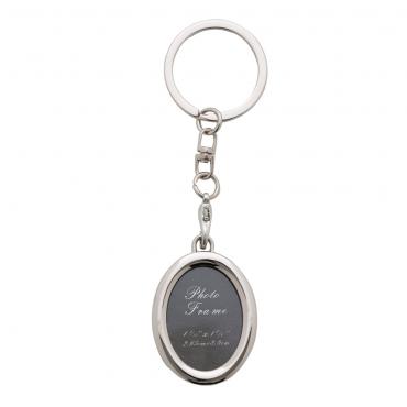 Chaveiro Porta Foto Oval