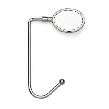 Porta bolsa de metal oval