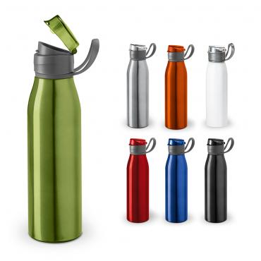 Squeeze. Alumínio e AS. Capacidade até 650 ml. Food grade